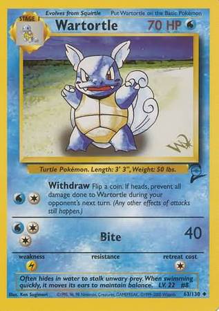 Wartortle (63/130) (W Stamped Promo) [Base Set 2] | Exor Games Truro