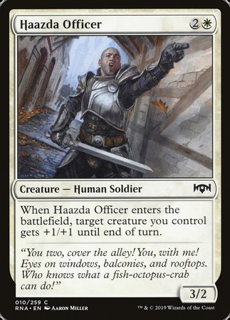 Haazda Officer [Ravnica Allegiance] | Exor Games Truro