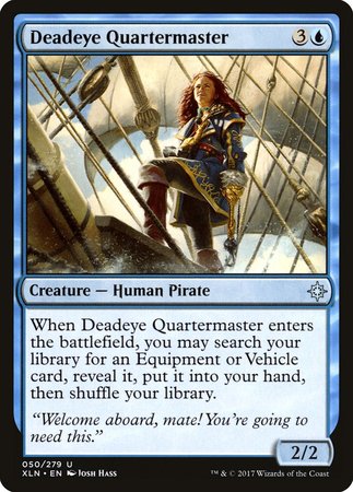 Deadeye Quartermaster [Ixalan] | Exor Games Truro