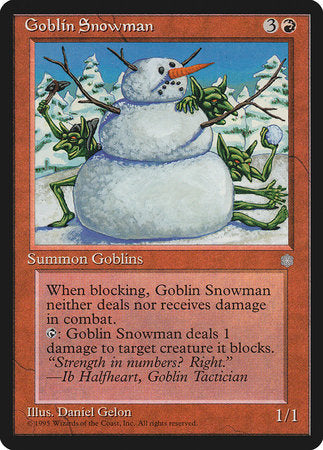 Goblin Snowman [Ice Age] | Exor Games Truro