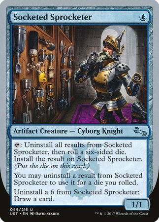 Socketed Sprocketer [Unstable] | Exor Games Truro