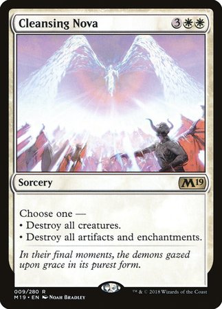 Cleansing Nova [Core Set 2019] | Exor Games Truro