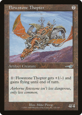 Flowstone Thopter [Nemesis] | Exor Games Truro