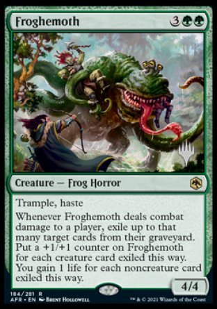 Froghemoth (Promo Pack) [Dungeons & Dragons: Adventures in the Forgotten Realms Promos] | Exor Games Truro