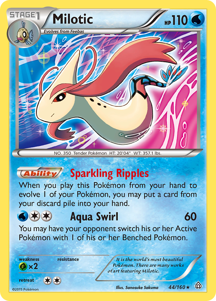 Milotic (44/160) [XY: Primal Clash] | Exor Games Truro