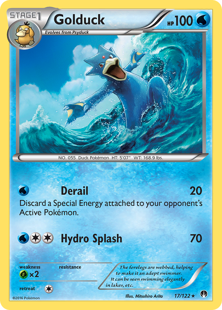 Golduck (17/122) [XY: BREAKpoint] | Exor Games Truro