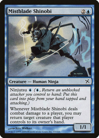 Mistblade Shinobi [Betrayers of Kamigawa] | Exor Games Truro