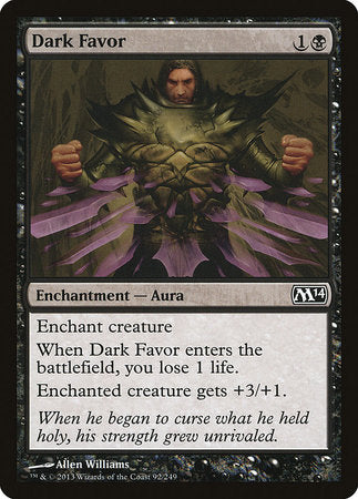 Dark Favor [Magic 2014] | Exor Games Truro