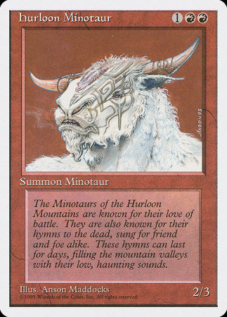 Hurloon Minotaur [Fourth Edition] | Exor Games Truro