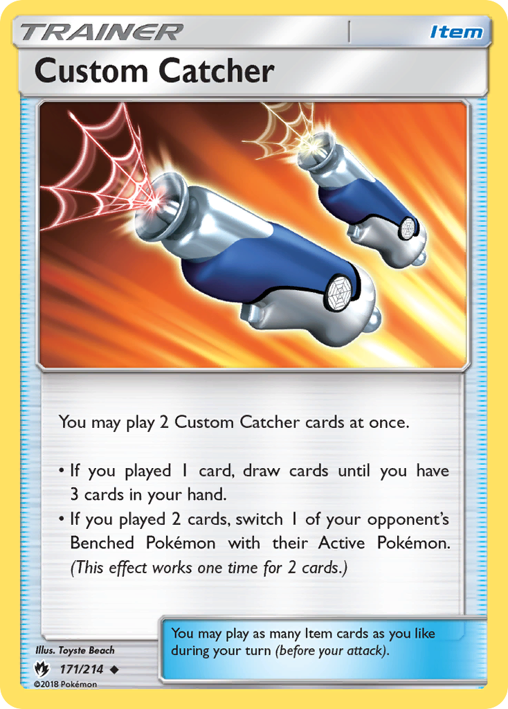 Custom Catcher (171/214) [Sun & Moon: Lost Thunder] | Exor Games Truro