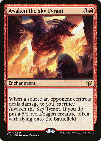 Awaken the Sky Tyrant [Commander 2015] | Exor Games Truro