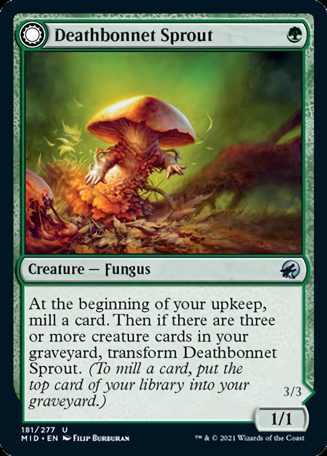 Deathbonnet Sprout // Deathbonnet Hulk [Innistrad: Midnight Hunt] | Exor Games Truro