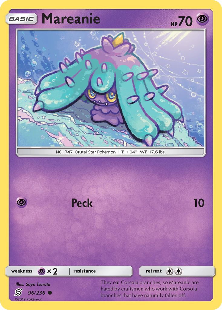 Mareanie (96/236) [Sun & Moon: Unified Minds] | Exor Games Truro