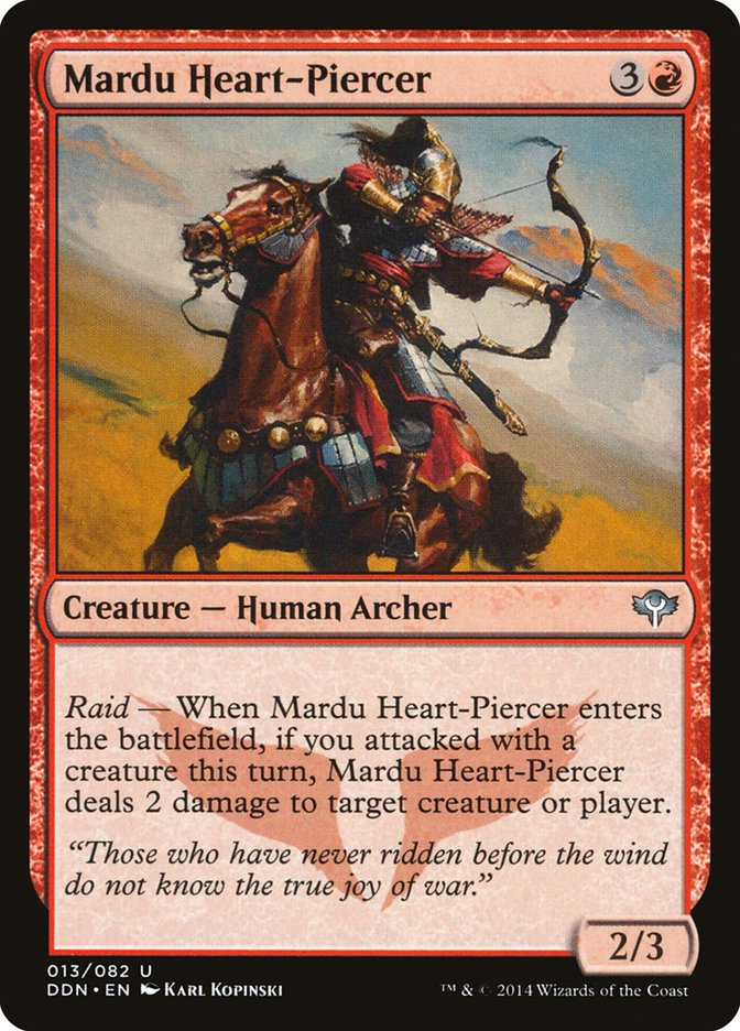 Mardu Heart-Piercer [Duel Decks: Speed vs. Cunning] | Exor Games Truro