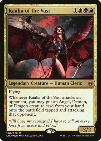 Kaalia of the Vast [Commander Anthology] | Exor Games Truro