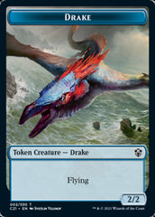 Drake // Elemental (002) Token [Commander 2021 Tokens] | Exor Games Truro