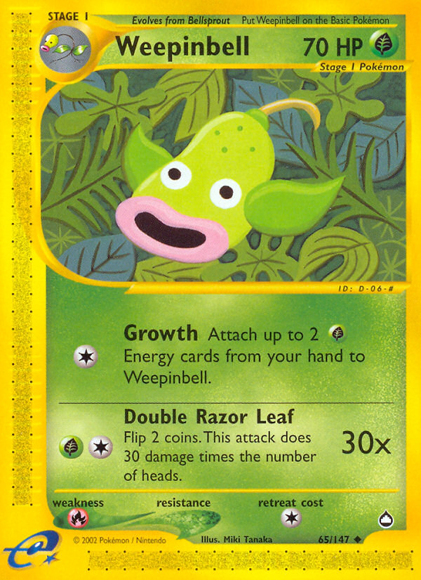 Weepinbell (65/147) [Aquapolis] | Exor Games Truro