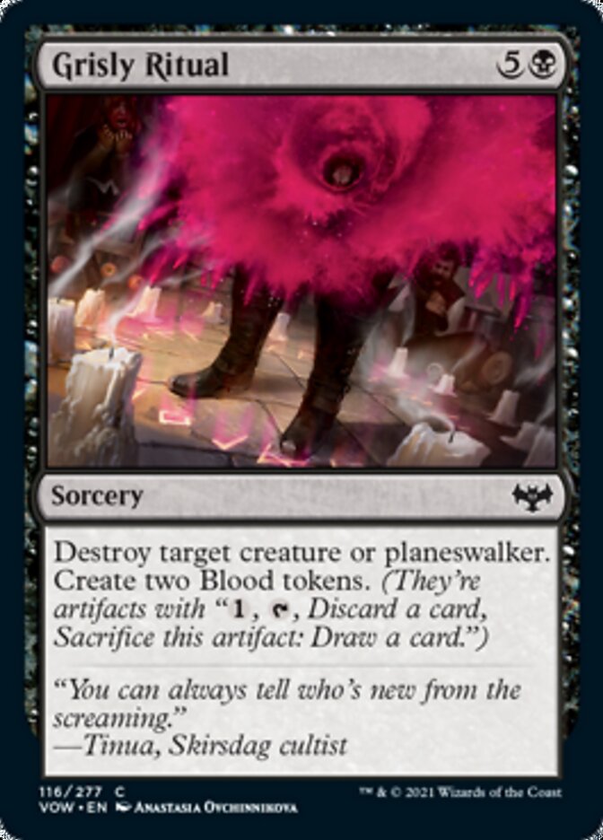Grisly Ritual [Innistrad: Crimson Vow] | Exor Games Truro