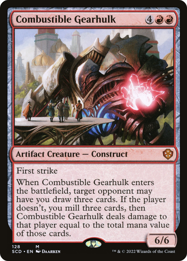 Combustible Gearhulk [Starter Commander Decks] | Exor Games Truro