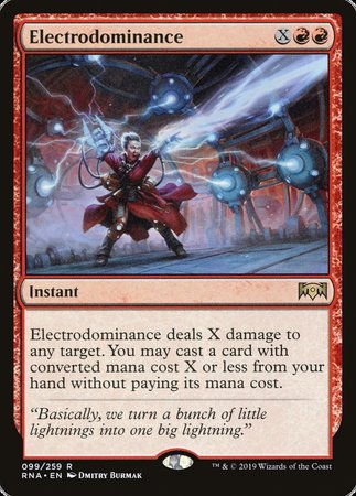 Electrodominance [Ravnica Allegiance] | Exor Games Truro