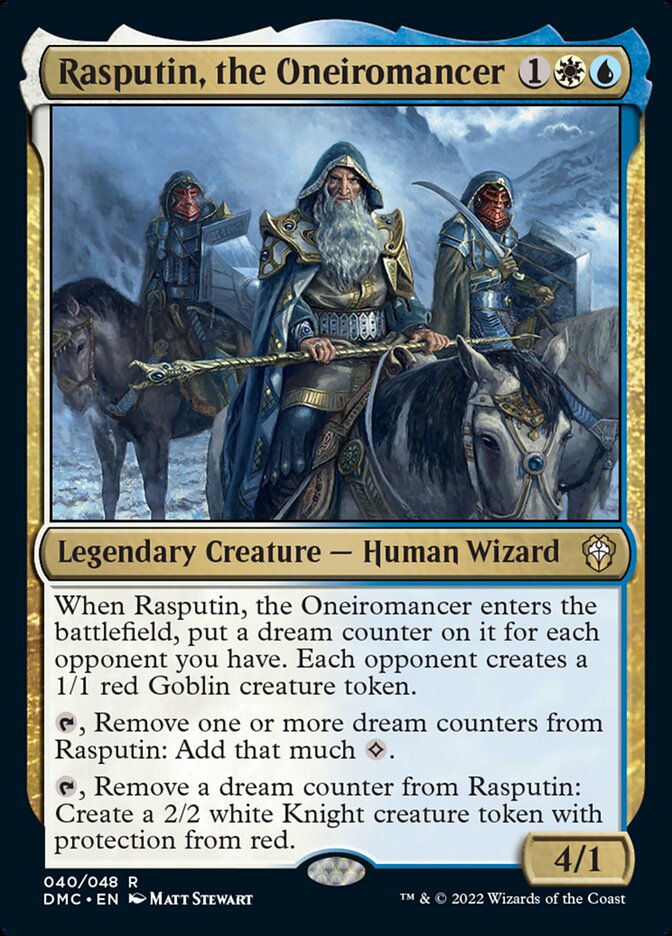 Rasputin, the Oneiromancer [Dominaria United Commander] | Exor Games Truro