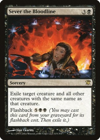 Sever the Bloodline [Innistrad] | Exor Games Truro