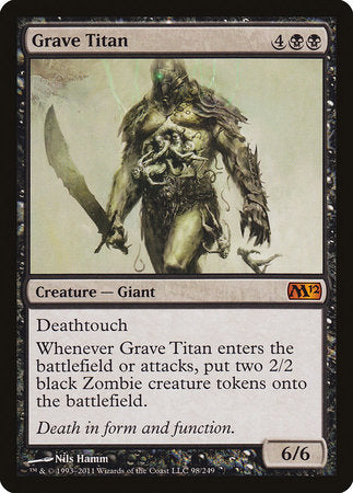 Grave Titan [Magic 2012] | Exor Games Truro