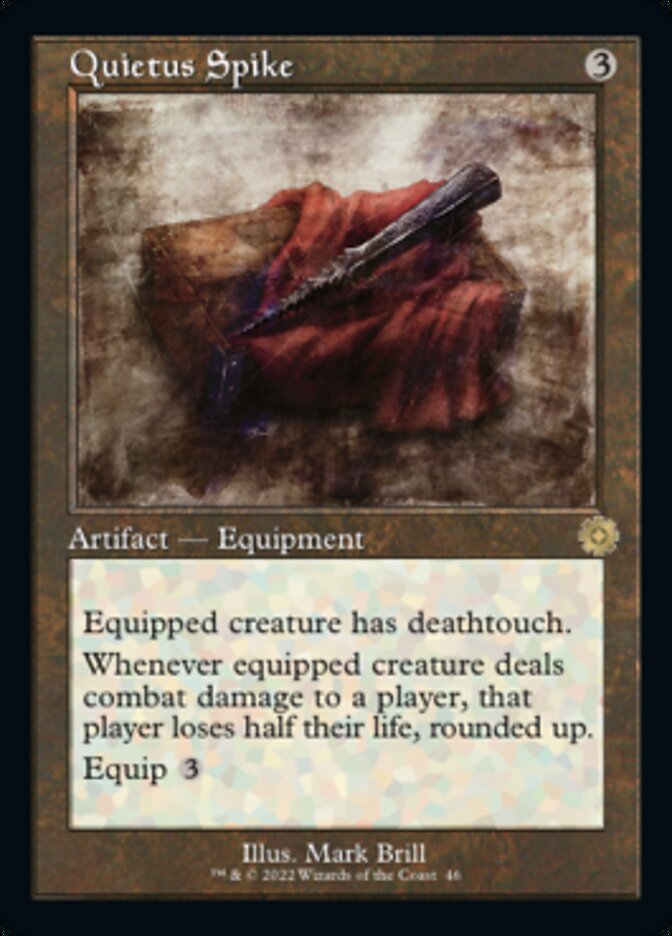 Quietus Spike (Retro) [The Brothers' War Retro Artifacts] | Exor Games Truro