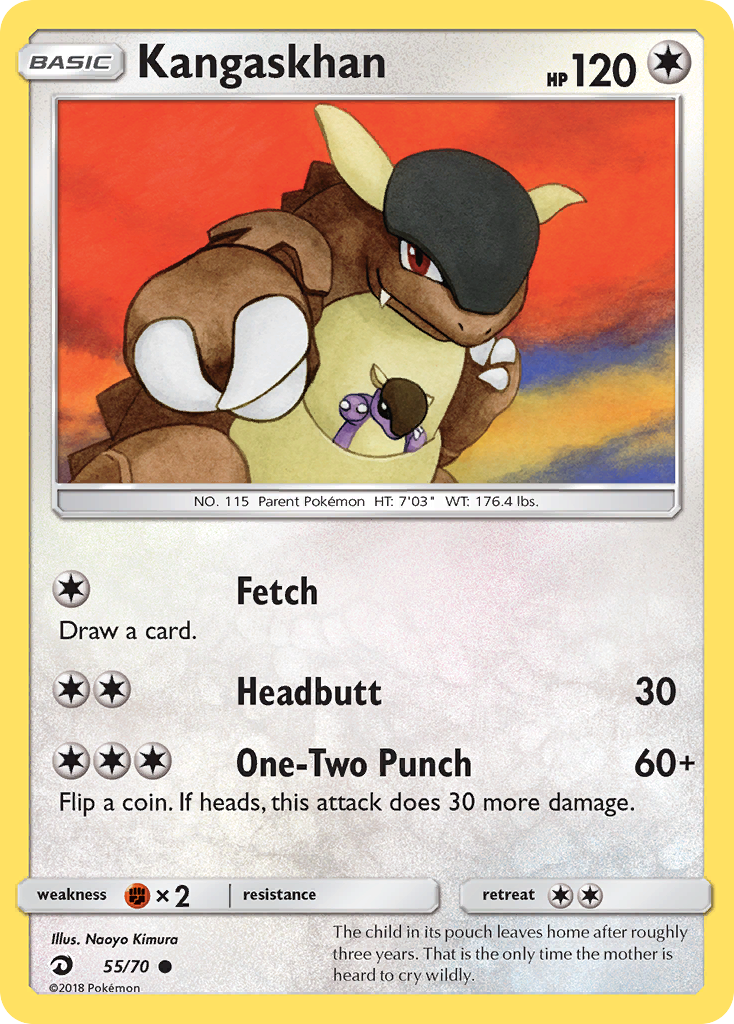 Kangaskhan (55/70) [Sun & Moon: Dragon Majesty] | Exor Games Truro