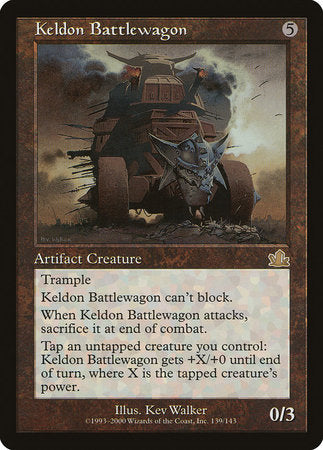 Keldon Battlewagon [Prophecy] | Exor Games Truro