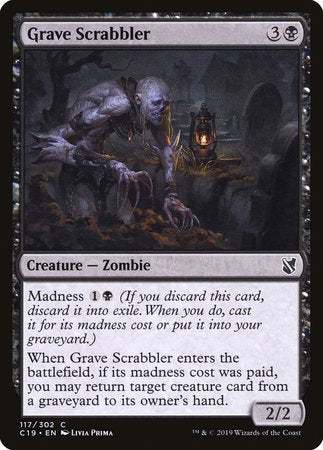 Grave Scrabbler [Commander 2019] | Exor Games Truro