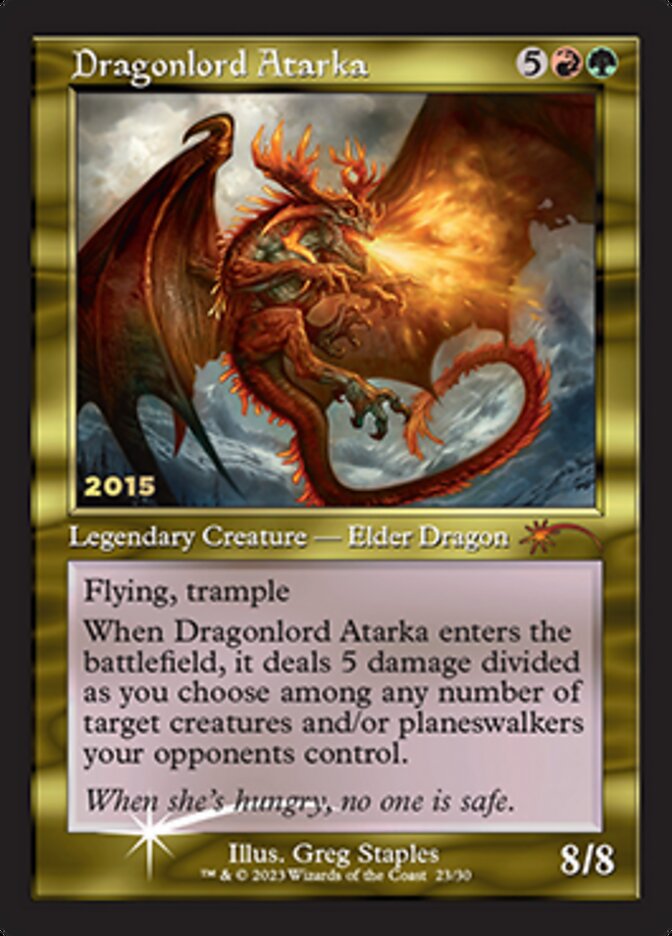 Dragonlord Atarka [30th Anniversary Promos] | Exor Games Truro