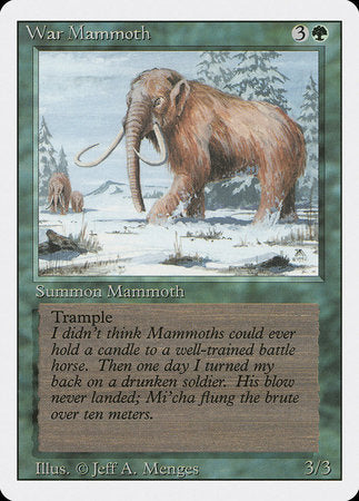 War Mammoth [Revised Edition] | Exor Games Truro