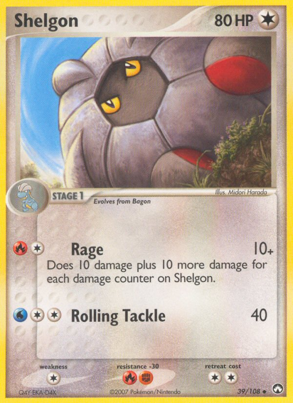 Shelgon (39/108) [EX: Power Keepers] | Exor Games Truro