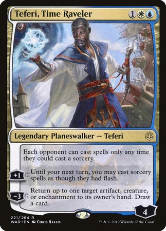 Teferi, Time Raveler [War of the Spark] | Exor Games Truro