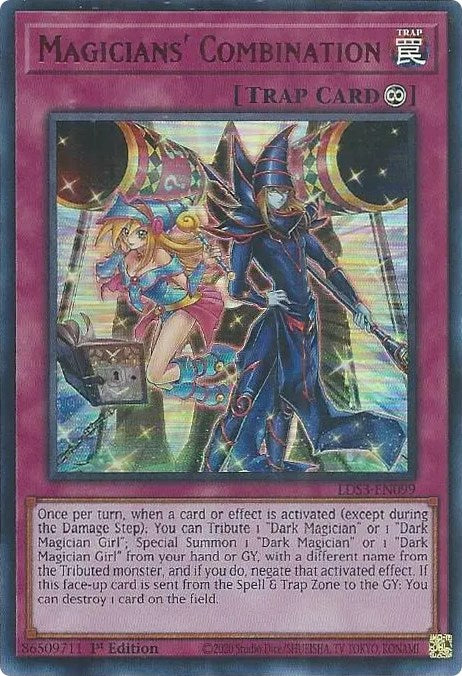 Magicians' Combination (Red) [LDS3-EN099] Ultra Rare | Exor Games Truro