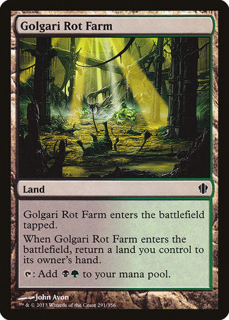 Golgari Rot Farm [Commander 2013] | Exor Games Truro