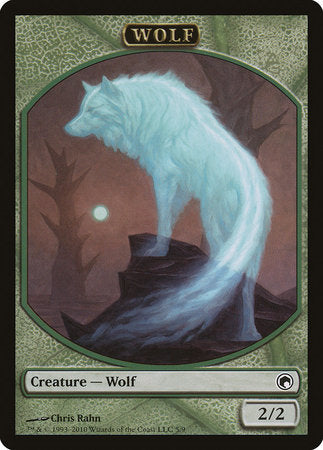 Wolf Token [Scars of Mirrodin Tokens] | Exor Games Truro