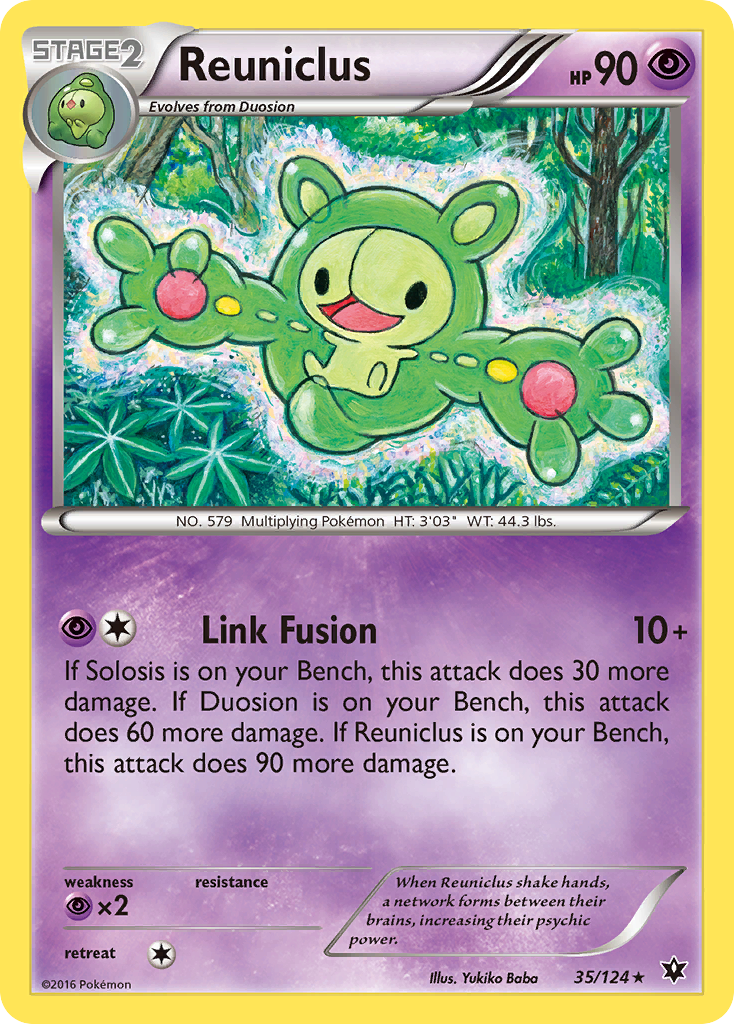 Reuniclus (35/124) [XY: Fates Collide] | Exor Games Truro