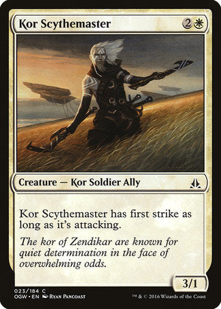 Kor Scythemaster [Oath of the Gatewatch] | Exor Games Truro