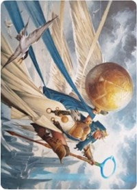 Linvala, Shield of Sea Gate Art Card [Zendikar Rising Art Series] | Exor Games Truro