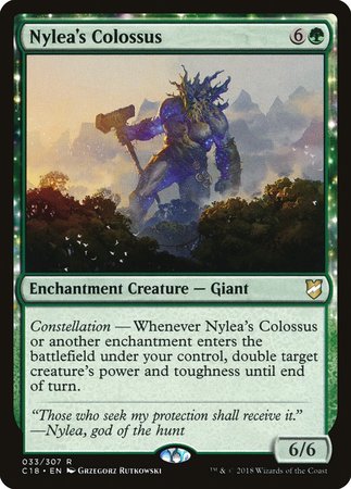 Nylea's Colossus [Commander 2018] | Exor Games Truro