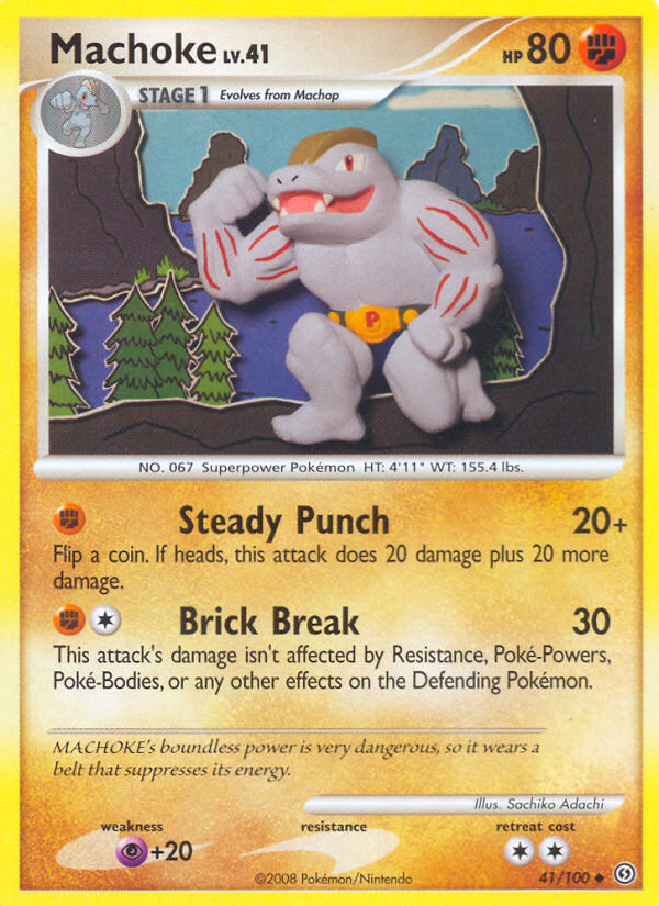 Machoke (41/100) [Diamond & Pearl: Stormfront] | Exor Games Truro