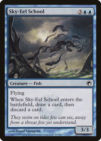 Sky-Eel School [Scars of Mirrodin] | Exor Games Truro