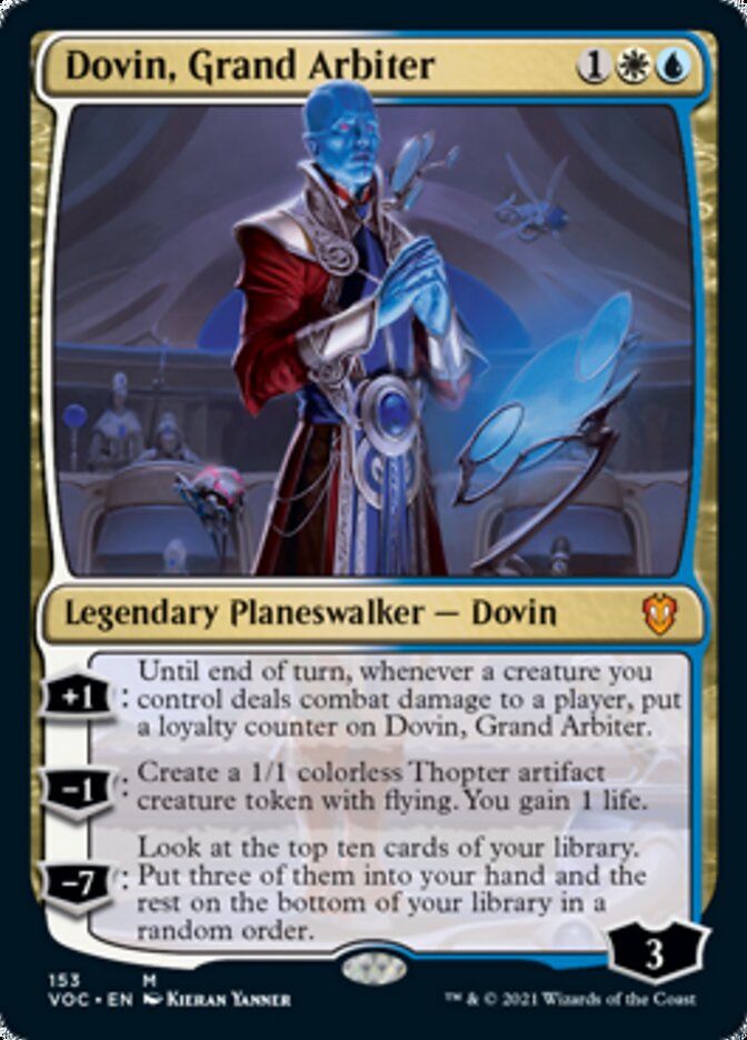 Dovin, Grand Arbiter [Innistrad: Crimson Vow Commander] | Exor Games Truro