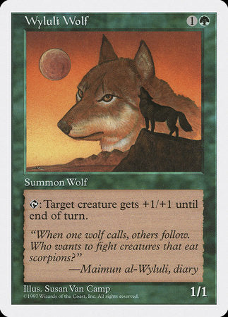 Wyluli Wolf [Fifth Edition] | Exor Games Truro
