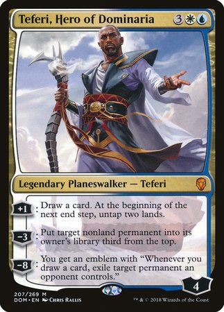 Teferi, Hero of Dominaria [Dominaria] | Exor Games Truro