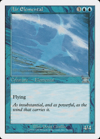 Air Elemental [Classic Sixth Edition] | Exor Games Truro