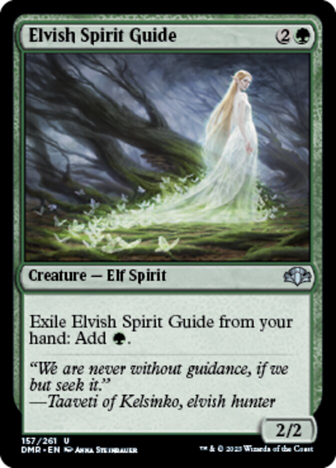 Elvish Spirit Guide [Dominaria Remastered] | Exor Games Truro