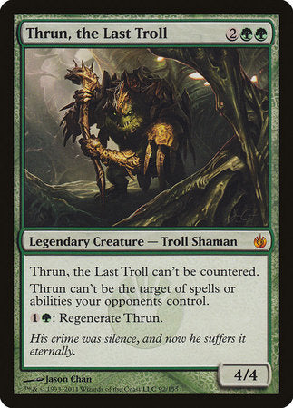 Thrun, the Last Troll [Mirrodin Besieged] | Exor Games Truro